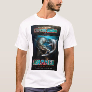 Kronos stigning: Kraken Pliosaur VS den Megalodon T Shirt