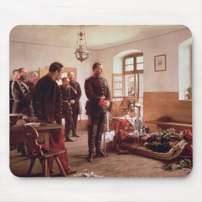 Kronprins Frederick vid liket Musmatta (Framsidan)