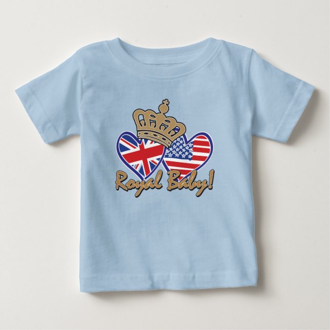 Kronprinsbabys krona t shirt (Framsida)