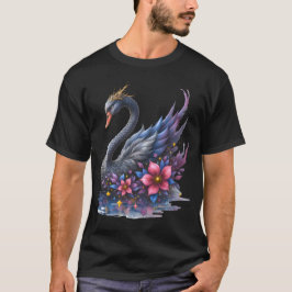 Krönt Månsvan – Väktare av den Tysta Sjön. T Shirt