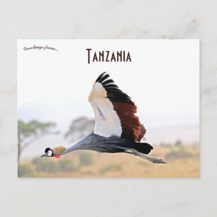 Krontrana i Tanzania Vykort