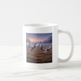 Krontrandar i vinter kaffemugg