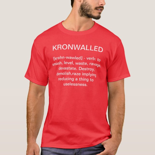 KRONWALLED TEE SHIRT (Framsida)