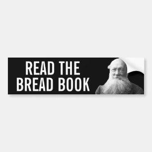 Kropotkin Läser Bok i Bröd Bildekal