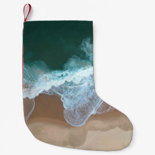 KROPP AV VATTEN NÄRA SHOER R LITEN JULSTRUMPA