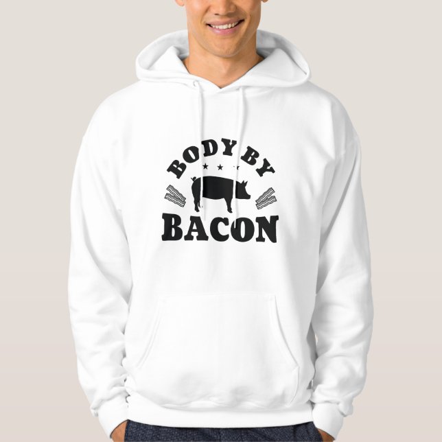 Kropp efter Bacon Hoodie (Framsida)