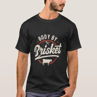 Kropp efter Brisket Backyard Cookout Bbq Grill T Shirt