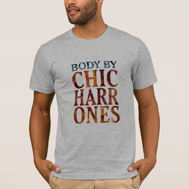 kropp efter chicharrones gris lustiga t-shirt-desi tröja (Framsida)