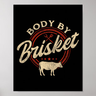 Kropp efter risket - Pitmaster Bbq Älskare Smoker Poster
