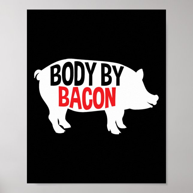Kropp efter Tjock av lågkarb Ketogen diet med hög  Poster (Framsidan)
