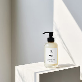 Kropp lotion pumpflaska etikett
