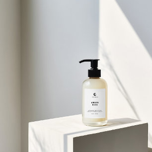 Kropp lotion pumpflaska etikett