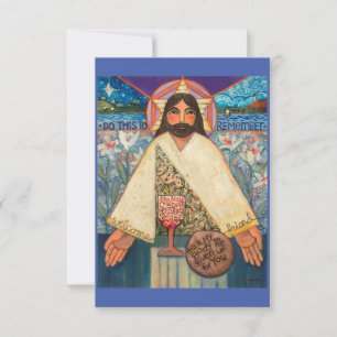 Kropp och blod, Eucharist-bönekort
