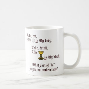 Kropp och blod kaffemugg