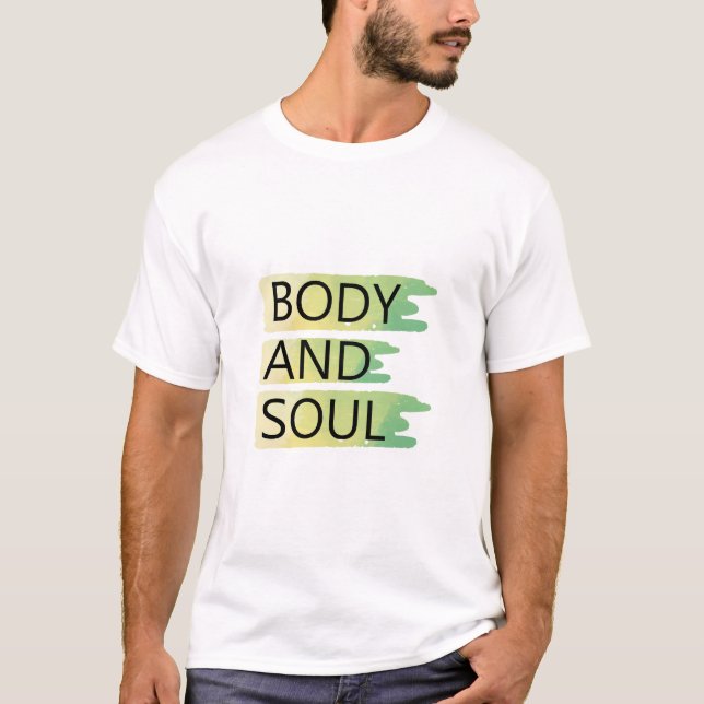 Kropp och sjö t shirt (Framsida)