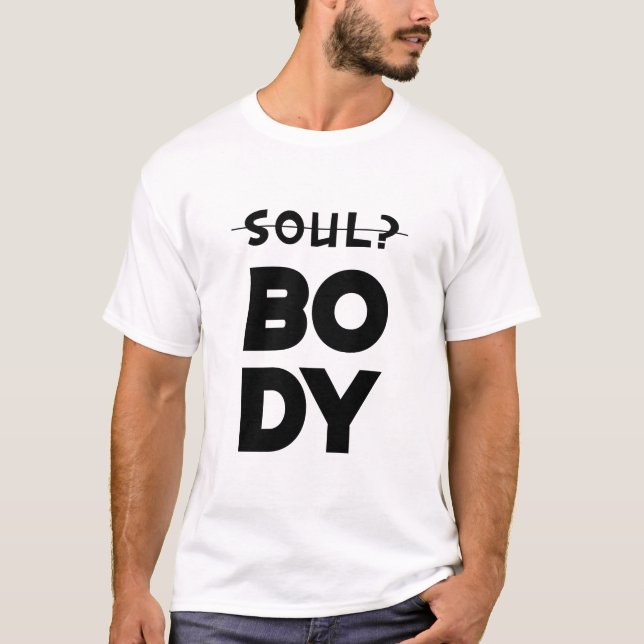 Kropp och sjö t shirt (Framsida)