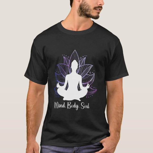 Kropp Själ Andlighet T Shirt (Framsida)