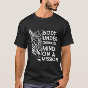 Kropp Under Uppbyggnad, Sinnet På En Mission T Shirt