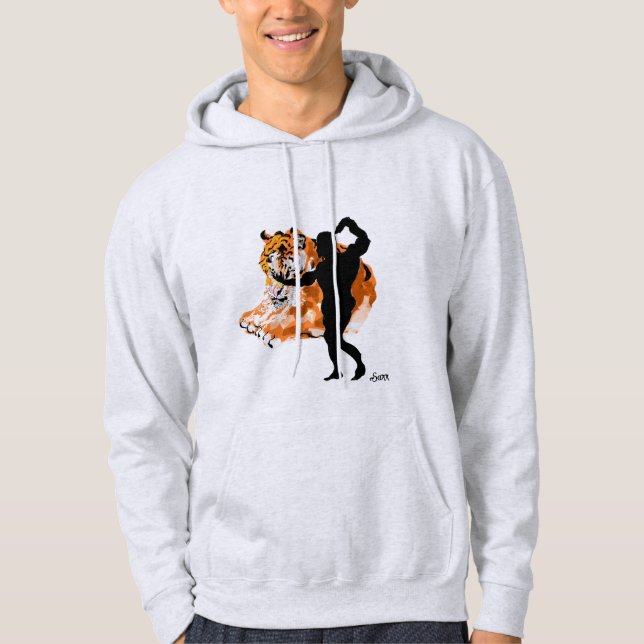 Kroppar: Tigers inom Hoodie (Framsida)