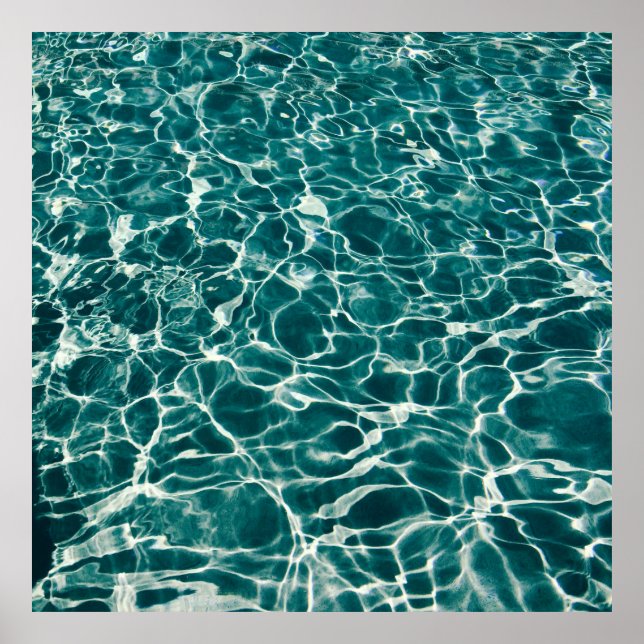 Kroppen i vatten poster (Framsidan)