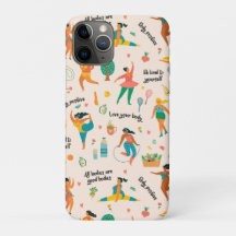 Kroppens positivitet Telefonfodral