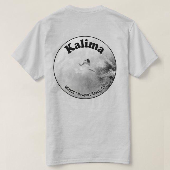 Kropps surfare Wipeout (Kalima) T Shirt (Design baksida)