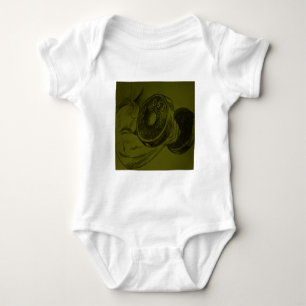 Kroppsbyggande Fitness Blyertsteckning T-shirt
