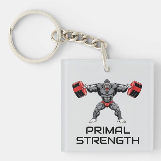 Kroppsbyggande Gorilla (Framsidan)