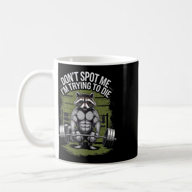 Kroppsbyggande träning Spotta mig inte, jag försök Kaffemugg (Vänster)