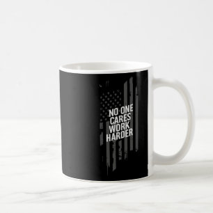 Kroppsbyggande träningspass Ingen bryr sig Arbeta Kaffemugg