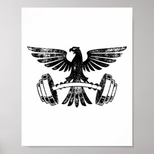 Kroppsbyggande Viktlyftning Träning Hemma Gym - Vi Poster