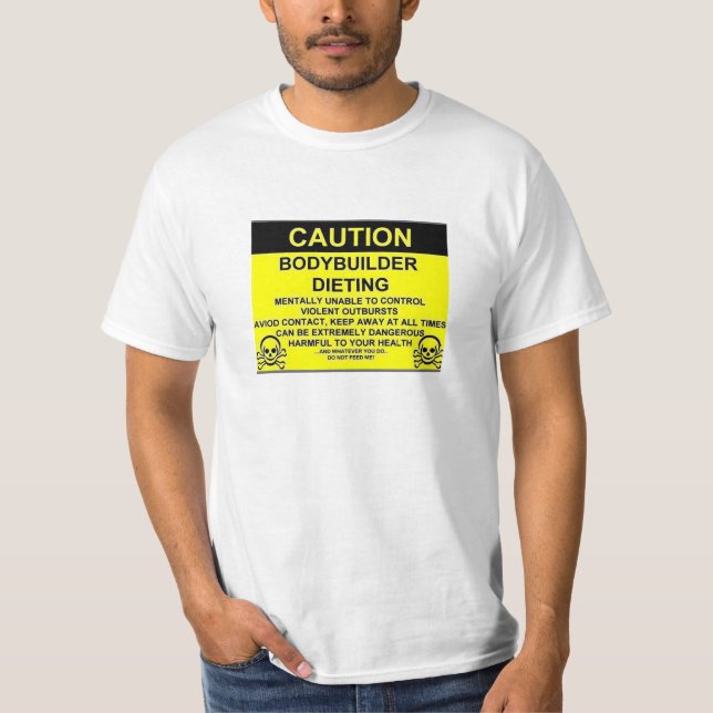 kroppsbyggaren bantar tee (Framsida)