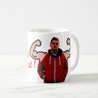 Kroppsbyggaren tränga sig in sportkonditionen - kaffemugg