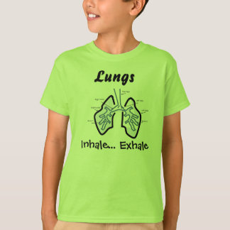 Kroppsdelar -- MänniskaLungs Tee