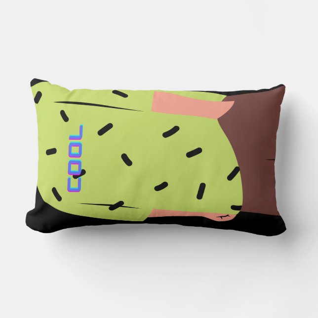 kroppsform stil lumbarkudde (Framsida)