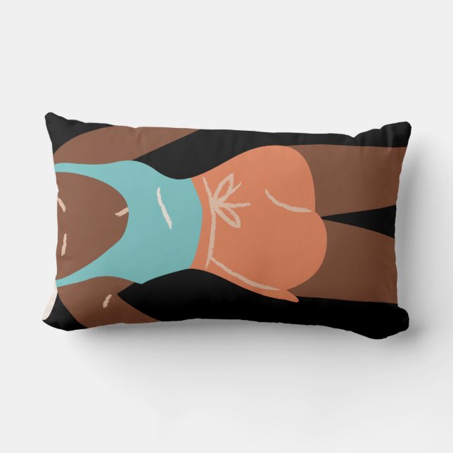 kroppsform stil lumbarkudde (Baksida)