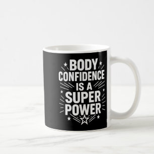 Kroppskonfidens Motiverande Mening Kaffemugg