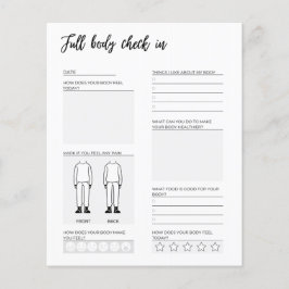 Kroppskontroll i dagboksida