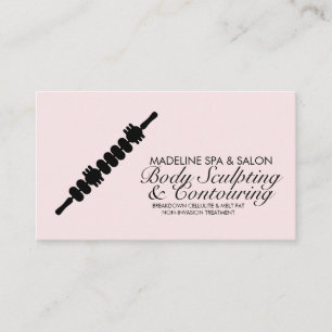 Kroppskonturering Kroppsmodellering Massage Logo Visitkort