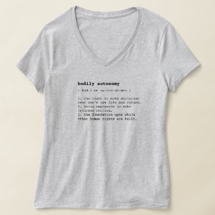 kroppslig autonomi definition T-tröja T Shirt