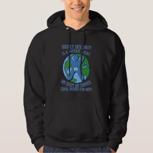Kroppslig fullständighet - jämbördig rättighet hoodie