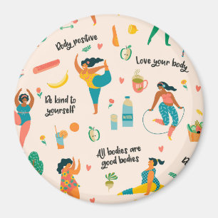 Kroppspositivitetsmagnet Magnet