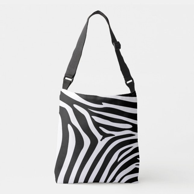 Kroppssäck av Zebra Basic kor Axelväska (Framsida)