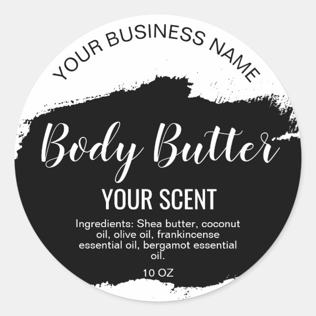 Kroppssmör guld  rosa klassisk fyrkantig etikett f (Framsida)