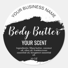 Kroppssmör guld  rosa klassisk fyrkantig etikett f