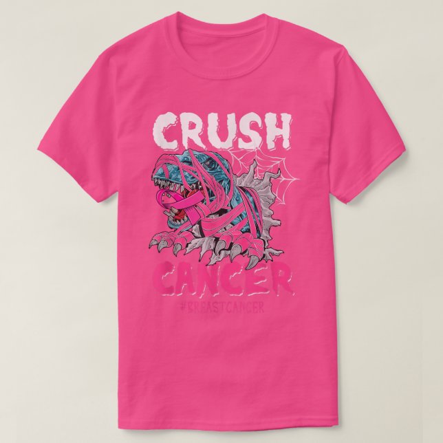 Krossa cancerdosering vid Lastbil Breast Cancer Me T Shirt (Design framsida)