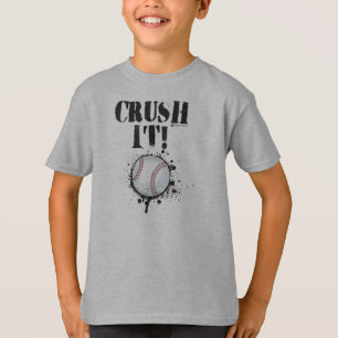 KROSSA DET BASEBALLT-TRÖJA TEE SHIRT