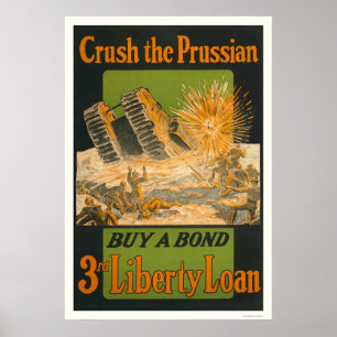 Krossa det Prussian--Köp en förbindelse--3rd Poster