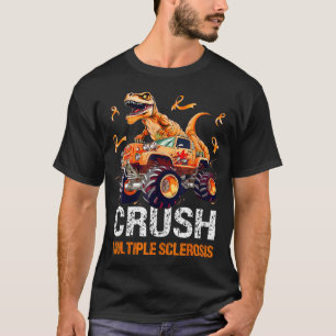 Krossa Multipel Skleros Medvetenhet Monster Truck T Shirt