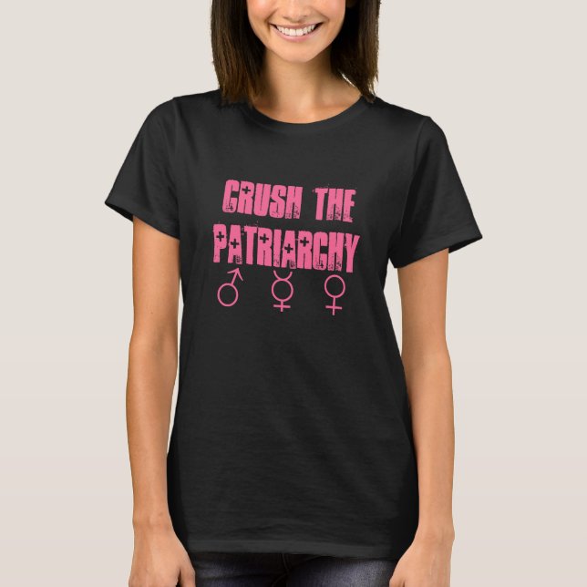 Krossa patriarchyen t-shirt (Framsida)